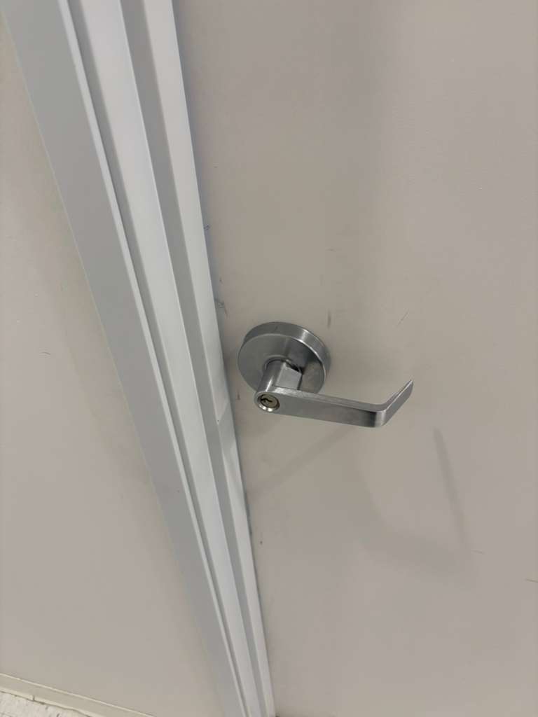 residential key and lock service shown in a real service photo