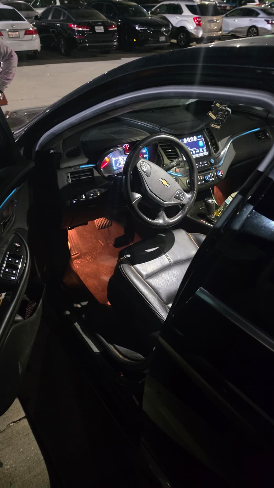 vehicle ignition and key check shown in a real service photo